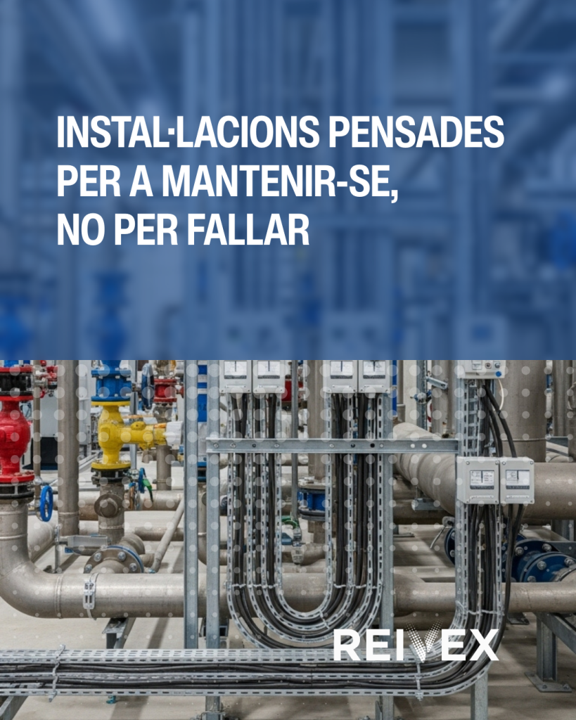 Instalaciones pensadas para mantenerse, no para fallar
