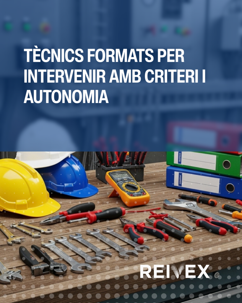 Tècnics formats per intervenir amb criteri i autonomia