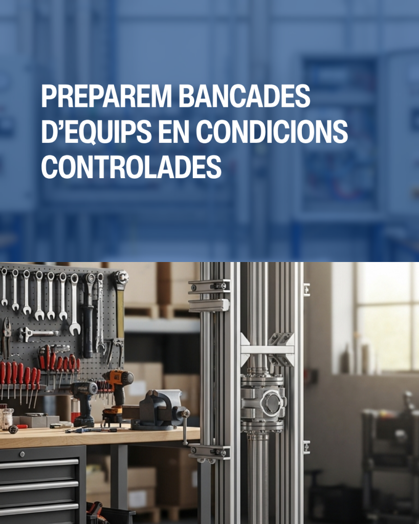 Premuntatge industrial en taller